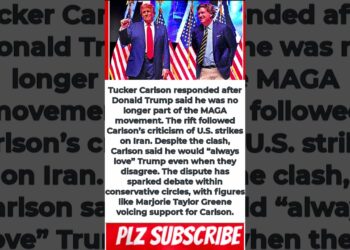 Tucker Carlson Says He’ll “All the time Love” Trump Regardless of MAGA Rift #shorts