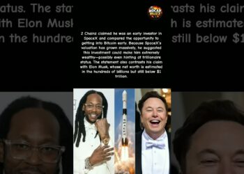 2 ChainzMight BeRICHER Than Elon Musk?!Early SpaceX funding might make him a TRILLIONAIRE!#shorts