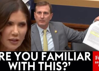 Dan Goldman Confronts Noem With Surprising Proposed Government Order To Let Trump Seize Voting Machines