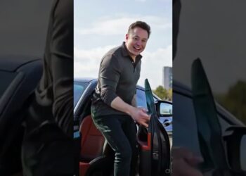 When Elon Musk drives a BMW M4!      #ElonMusk#BMWM4#ElonMuskBMW#FuturisticCar#AIinVideo#MustWatch