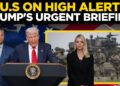 Trump LIVE: US On Excessive Alert? Trump Points Pressing Warning | Trump's Emergency Announcement LIVE