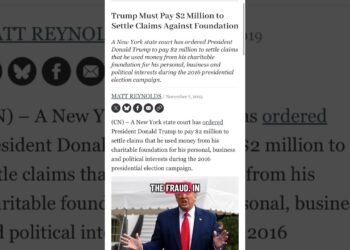 JD Vance exposes Trump's fraud #jdvance #trump #fraud #america #fdt #fafo #liberal #charity #maga