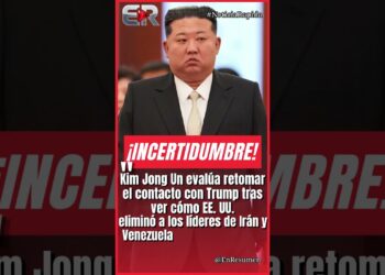 KIM JONG UN: ¿ES HORA DE LLAMAR A TRUMP TRAS LA CAÍDA DE JAMENEI Y MADURO? #Ultimahora #shorts