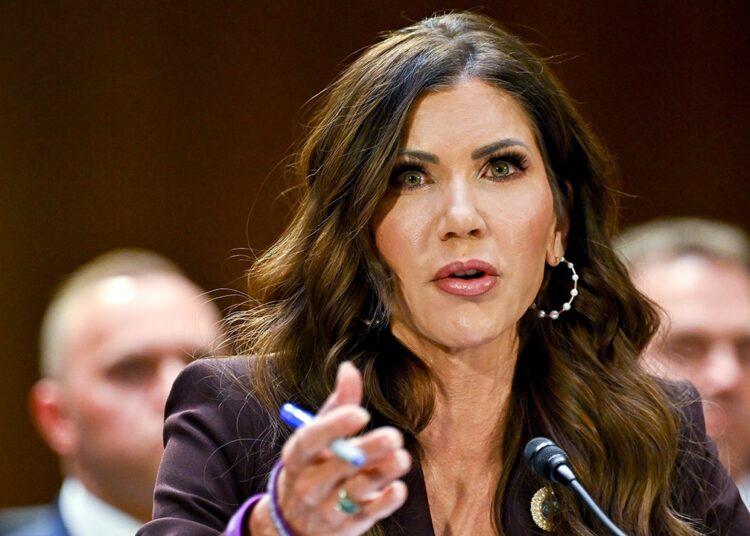 Kristi Noem fired after disastrous Dept of Homeland Safety secretary tenure