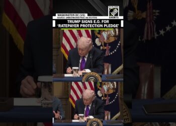 US President Donald Trump indicators Government Order for ‘Ratepayer Safety Pledge’