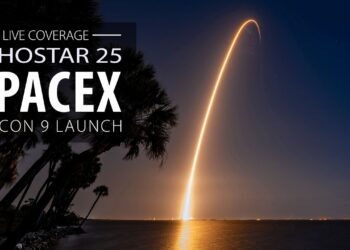 Reside: SpaceX Falcon 9 rocket launches EchoStar 25 TV direct broadcast satellite tv for pc from Cape Canaveral