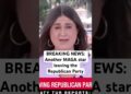 BREAKING NEWS: One other MAGA star leaving the Republican Celebration #trump #information #ytshorts #new #viral