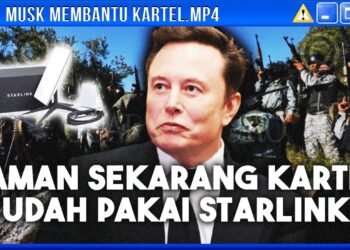 Ketika Kartel Pakai Starlink Dalam Operasinya