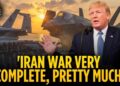 President Donald Trump: Iran Conflict 'Very Complet, They Have Nothing Left In Army Sense | N18G