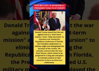 Donald Trump Defines Iran Conflict as a Quick Time period Tour