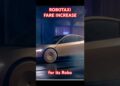 Tesla Robotaxi Fare Hike #tesla #robotaxi #cybercab #taxi #fsd #ev #ai #autopilot #automobile #car