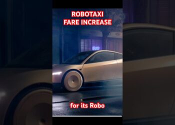 Tesla Robotaxi Fare Hike #tesla #robotaxi #cybercab #taxi #fsd #ev #ai #autopilot #automobile #car