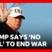 Donald Trump says US not able to make deal to finish battle with Iran | BBC Information