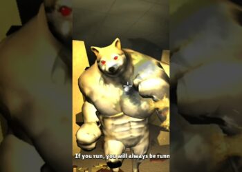 DOGErooms!! #backrooms #cellular #gaming #video games #gameplay #scary #new #memes #doge #shorts #horror