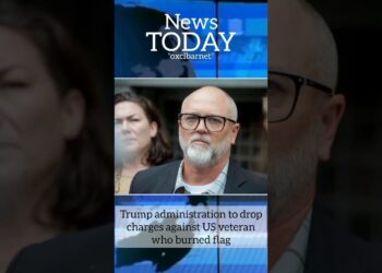Trump administration to drop costs in opposition to US veteran who burned flag #usnews