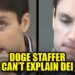 WATCH: DOGE Staffer STRUGGLES to Clarify What DEI is, Fails Miserably