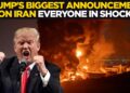 LIVE | Trump Concedes Defeat In Iran Battle? Huge Announcement As New Khamenei Rises Regardless of Israel-US