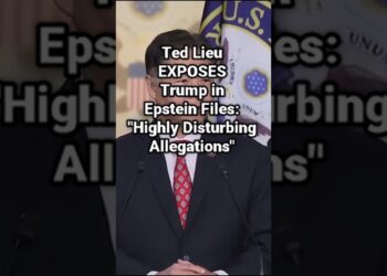 🚨 Ted Lieu EXPOSES Trump in Epstein Information: “Extremely Disturbing Allegations”