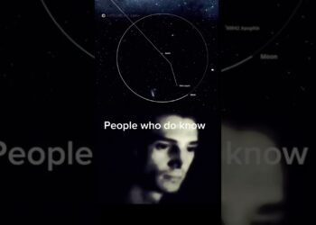 This picture offer you goosbumps..#apophis #asteroid#godofchaos #spacex #universe#nasa#science #viral