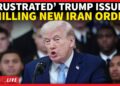 Trump LIVE: ‘I Order US Troops To End…’: American President’s Surprising New Iran Order Amid Struggle