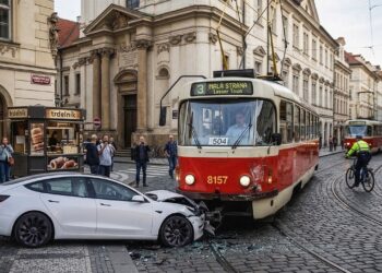 We Tried To Crash A Self-Driving Tesla in Prague