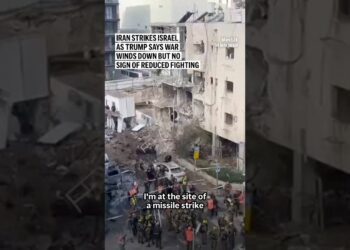 Iran strikes Israel as Trump says conflict winds down however no signal of decreased combating
