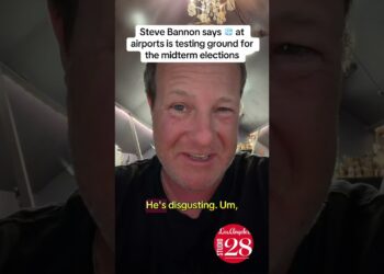 Steve Bannon mentioned ICE at airport is testing grounds for midterm elections – LAMag #shorts