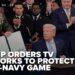 FULL: Trump orders networks to dam different soccer video games throughout Military-Navy sport