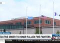 Gov. Stitt orders flags at half-staff to honor fallen Goldsby firefighters Gov. Stitt orders flags at half-staff to honor fallen Goldsby firefighters
