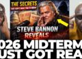 Bannon Drops BOMBSHELL on 2026 Midterms