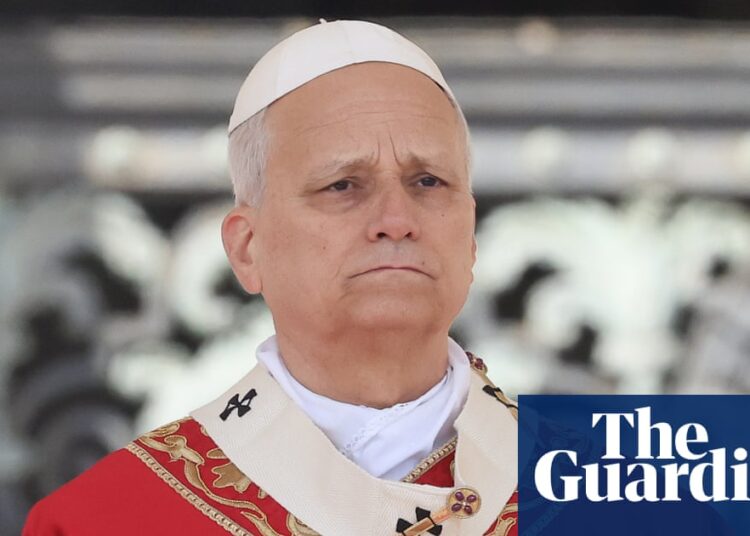 Pope appears to rebuke Trump in remarks about leaders with ‘arms filled with blood’ | Pope Leo XIV Pope appears to rebuke Trump in remarks about leaders with ‘arms filled with blood’ | Pope Leo XIV
