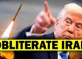 BREAKING: Trump Threatens to “Obliterate” Iran as Conflict Escalates