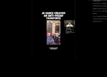 SNEAKO reacts to JD Vance making a TaskForce #shorts