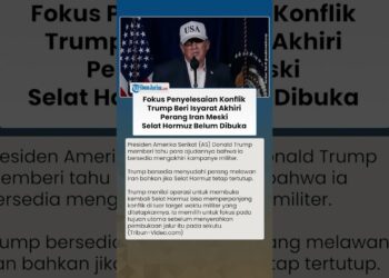 FOKUS PENYELESAIAN KONFLIK! Trump Beri Isyarat Bakal Akhiri Perang Meski Selat Hormuz Belum Dibuka