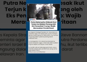 Sorotan ke Keluarga Pemimpin, Putra Netanyahu Diminta Ikut Perang Iran oleh Eks Penasihat AS