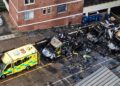 Jewish volunteer ambulances set on fireplace in London in obvious antisemitic assault