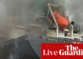 Center East disaster dwell: three ships hit in strait of Hormuz as ‘largest ever’ oil reserve launch agreed by 32 nations | World information