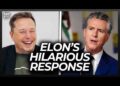 Gavin Newsom Humiliated as Elon Musk Calmly Lists Easy Information