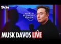 LIVE: Billionaire Elon Musk attends his first ever World Financial Discussion board in Davos