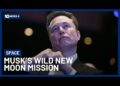 Elon Musk’s Weird New Moon Promise In A Bid To Shield Humanity | 10 Information+