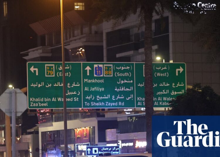 Hearth attributable to drone strike on US consulate in Dubai has been extinguished, officers say | Dubai Hearth attributable to drone strike on US consulate in Dubai has been extinguished, officers say | Dubai