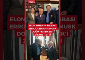 Elon Musk’ın babası Errol Graham Musk ile Doğu Perinçek bir araya geldİ #shorts #elonmusk