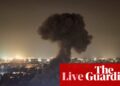 Center East disaster stay: explosions shake Dubai as rescue effort continues after US navy airplane crashes in Iraq | US-Israel warfare on Iran