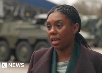 Kemi Badenoch presses Starmer to strike Iranian missile websites – BBC