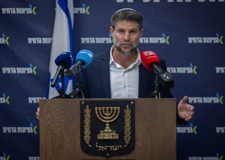 Smotrich says Litani River must be Israel’s new border with Lebanon