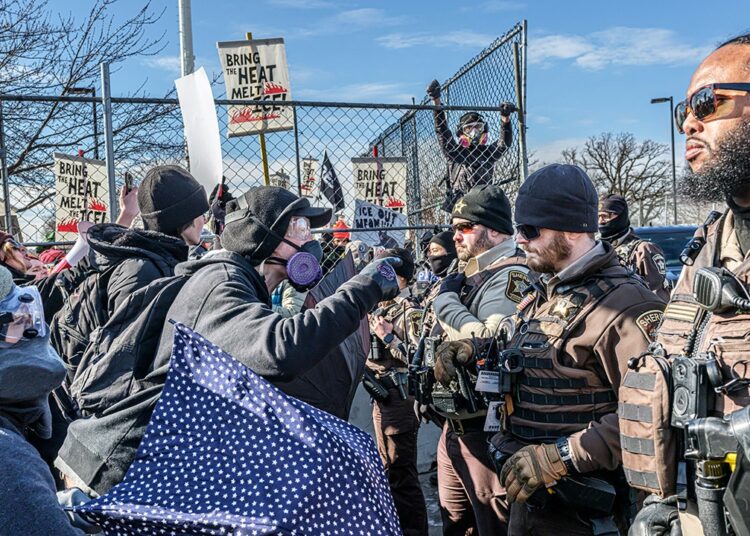 Over 50 protesters arrested throughout anti-ICE demonstration in Minneapolis