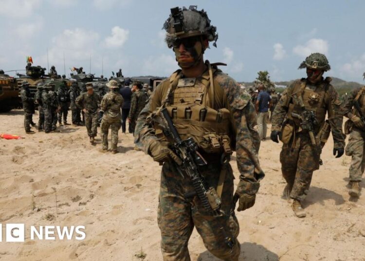 Extra US Marines and warships to be moved to Center East, reviews say – BBC Extra US Marines and warships to be moved to Center East, reviews say – BBC