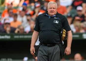 MLB umpire has epic scorching mic second after ABS problem