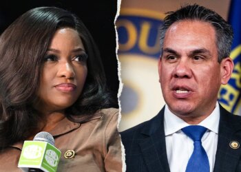 Rep. Pete Aguilar pushes again on probe into Crockett’s fugitive rent