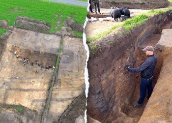 Archaeologists uncover 2,000-year-old temple at Denmark Iron Age settlement